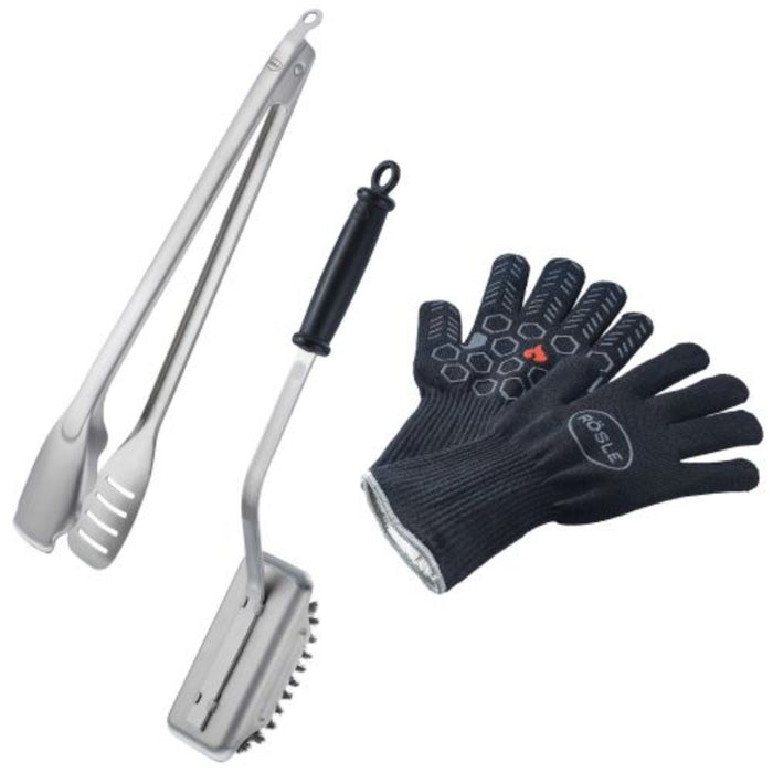 Rösle Barbecue - Barbecue Accessoires Set 3 Delig, Premium - Rösle