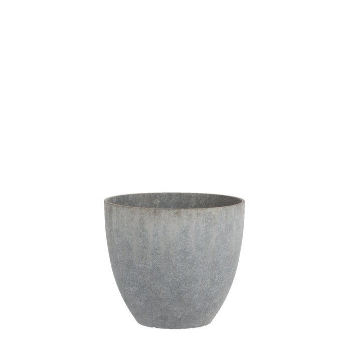 Mica Decorations Bravo Bloempot Ø31 cm Lichtgrijs