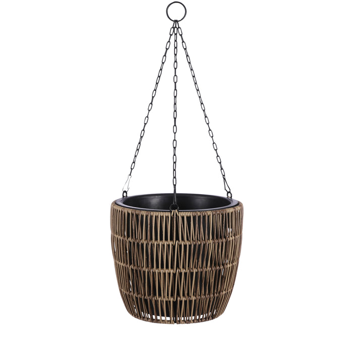 Mica Decorations Peta Hangende Bloempot voor Buiten Bruin