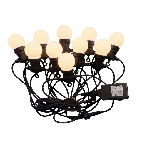 V-tac VT-71020 LED Prikkabel - 10 m incl. stekker - 20x 0,5w LED