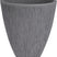 Koopman Bloempot geribbeld Lava rond 40cm Grijs