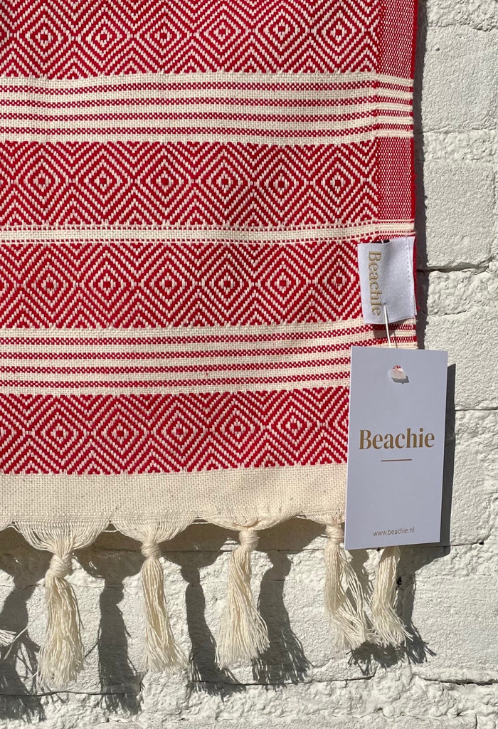 Beachie Blanes Rood|ivoor