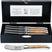 Laguiole Style de Vie Luxury Line botermessen 4-delig, eikenhout