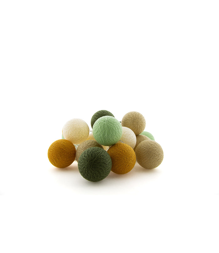 Cotton Ball Lights buitenlichtslinger - Jungla  kit