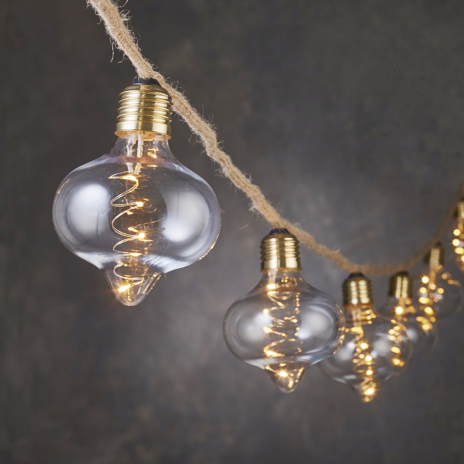 Luca Lighting Partyverlichting aan Touw L315 cm Warm Wit