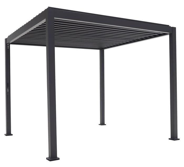 SORARA® Mirador Basic 300 x 300 cm Charcoal Zwart