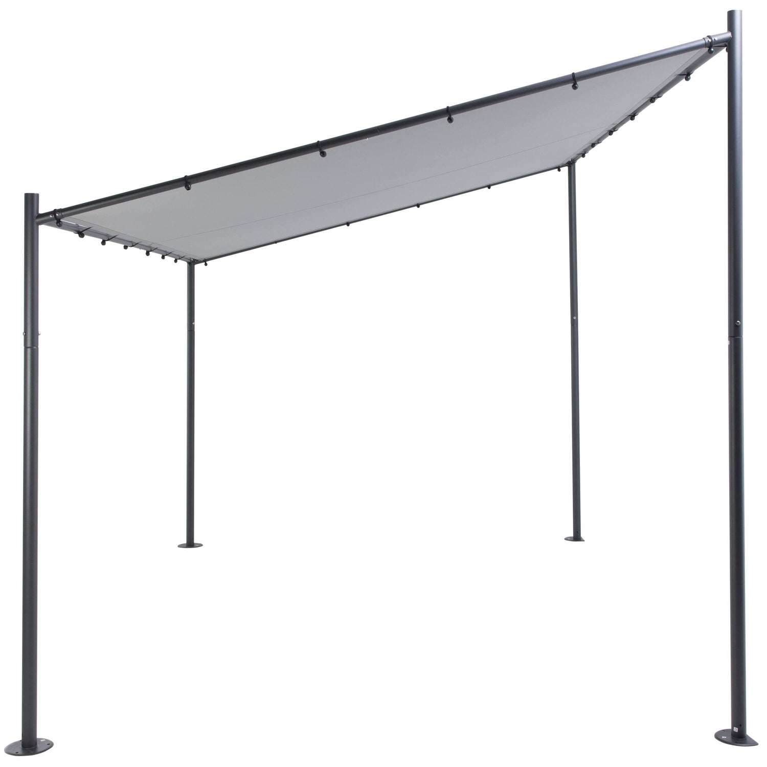 SORARA® Milano Overkapping | Paviljoen 285 x 400 cm Grijs