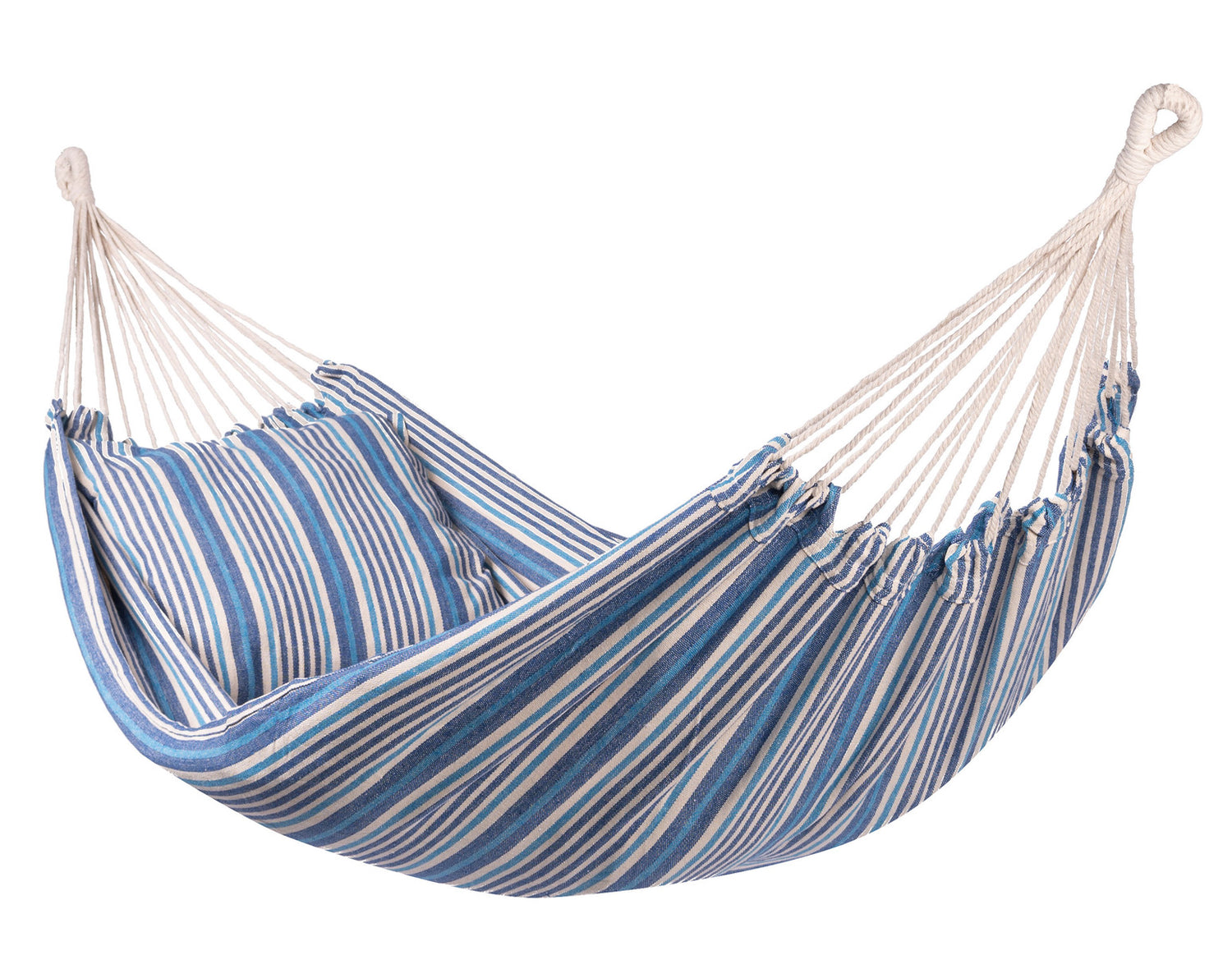 123Hammock Hangmat Eénpersoons Rustic Single Blauw