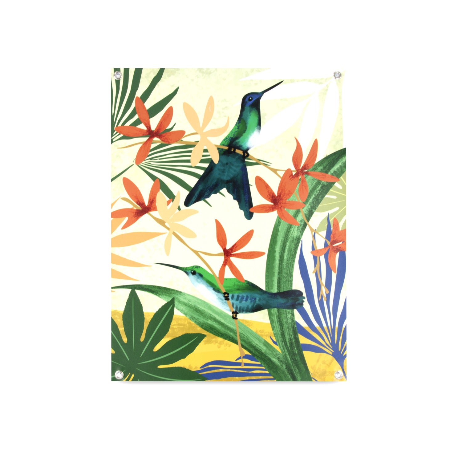 Art for the Home | Tuinposter - Tropische Vogels - 80x60 cm