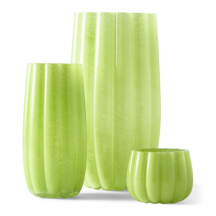 POLSPOTTEN Melon Waxinelichthouder  - Green