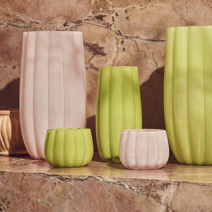 POLSPOTTEN Melon Waxinelichthouder  - Green