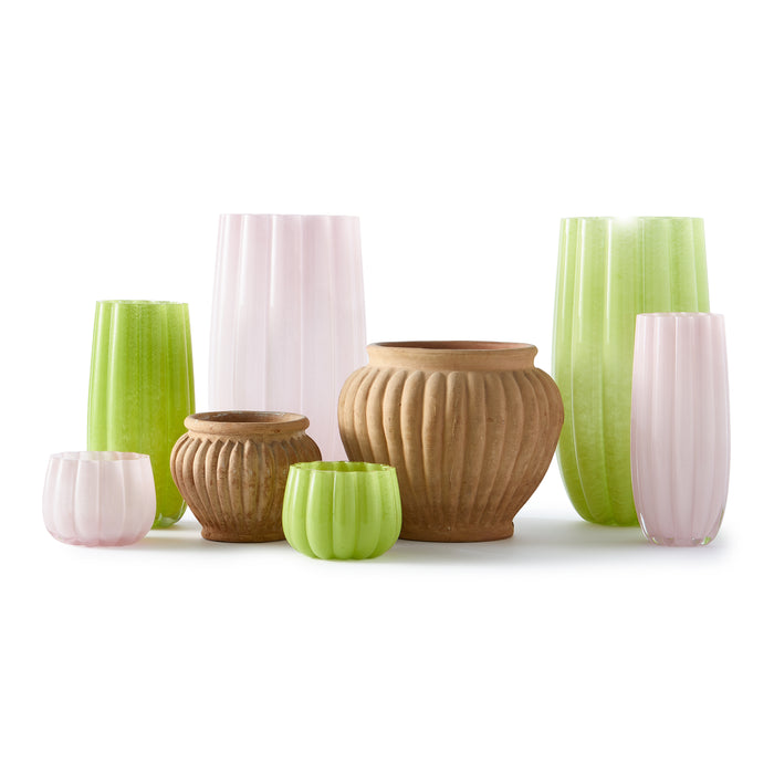 POLSPOTTEN Melon Waxinelichthouder  - Pink