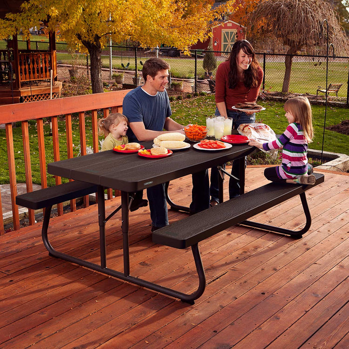 Lifetime Classic opvouwbare picknicktafel 6ft