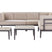 Beliani - RIMA III - Loungeset voor 6 - Beige - Polyester