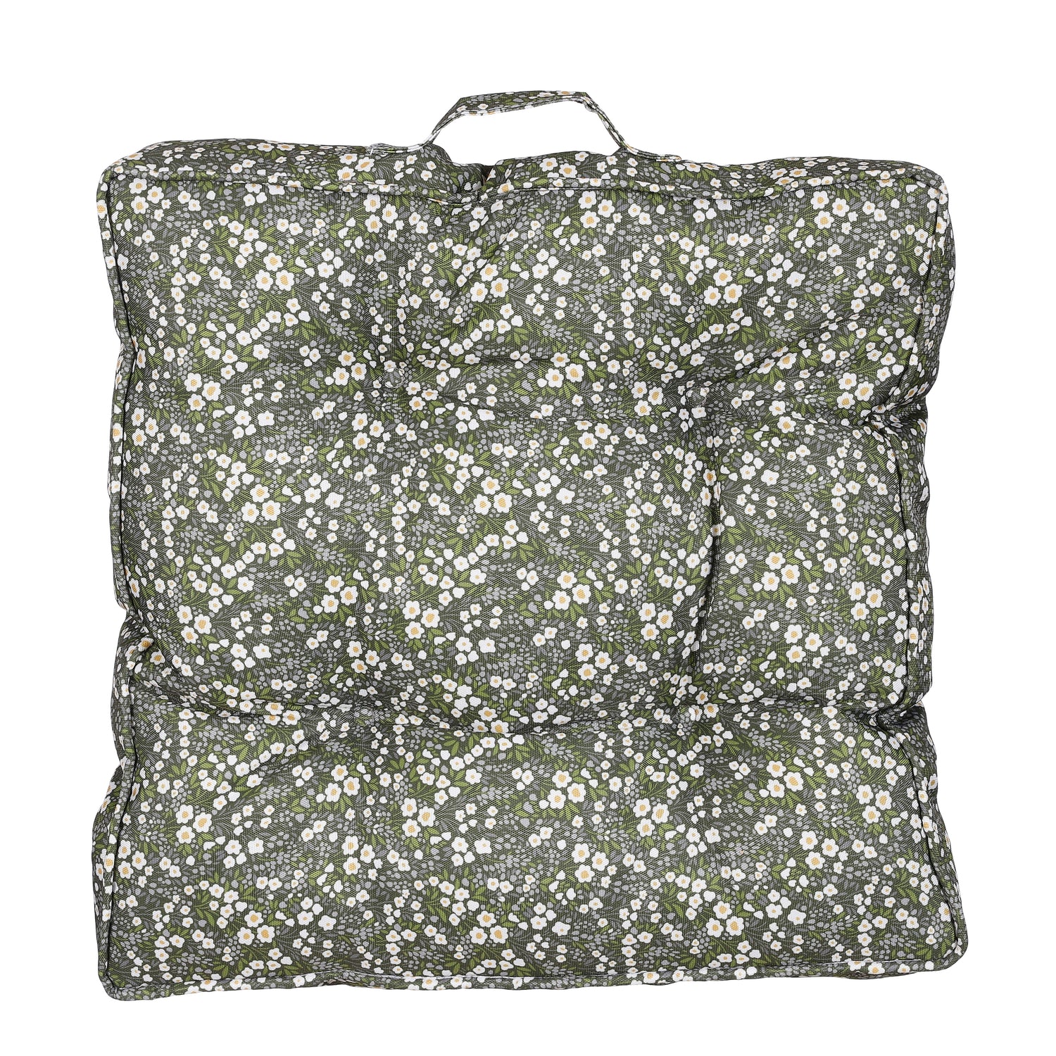 In The Mood Collection Blossom Matraskussen - L45 x B45 cm - Groen