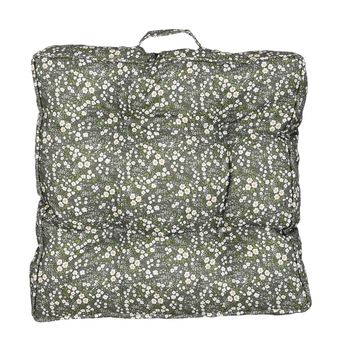 In The Mood Collection Blossom Matraskussen - L45 x B45 cm - Groen