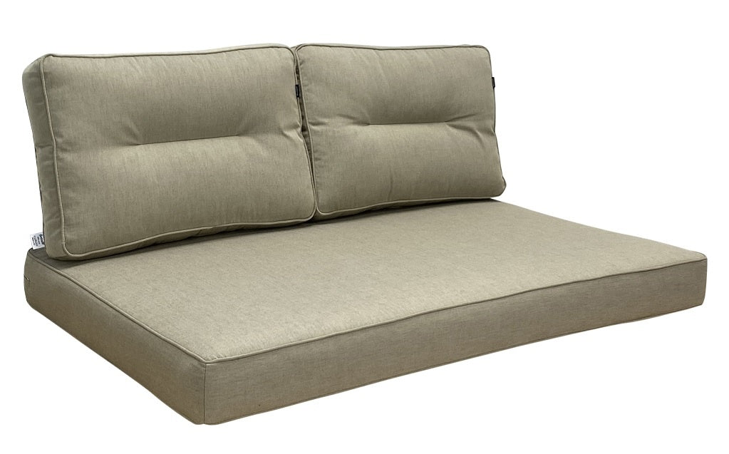 Hartman Havana kussen 3-delige set Jute | Palletkussen 120x80cm