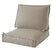2L Home & Garden Loungekussenset Metro Lounge Beige - 2 delig