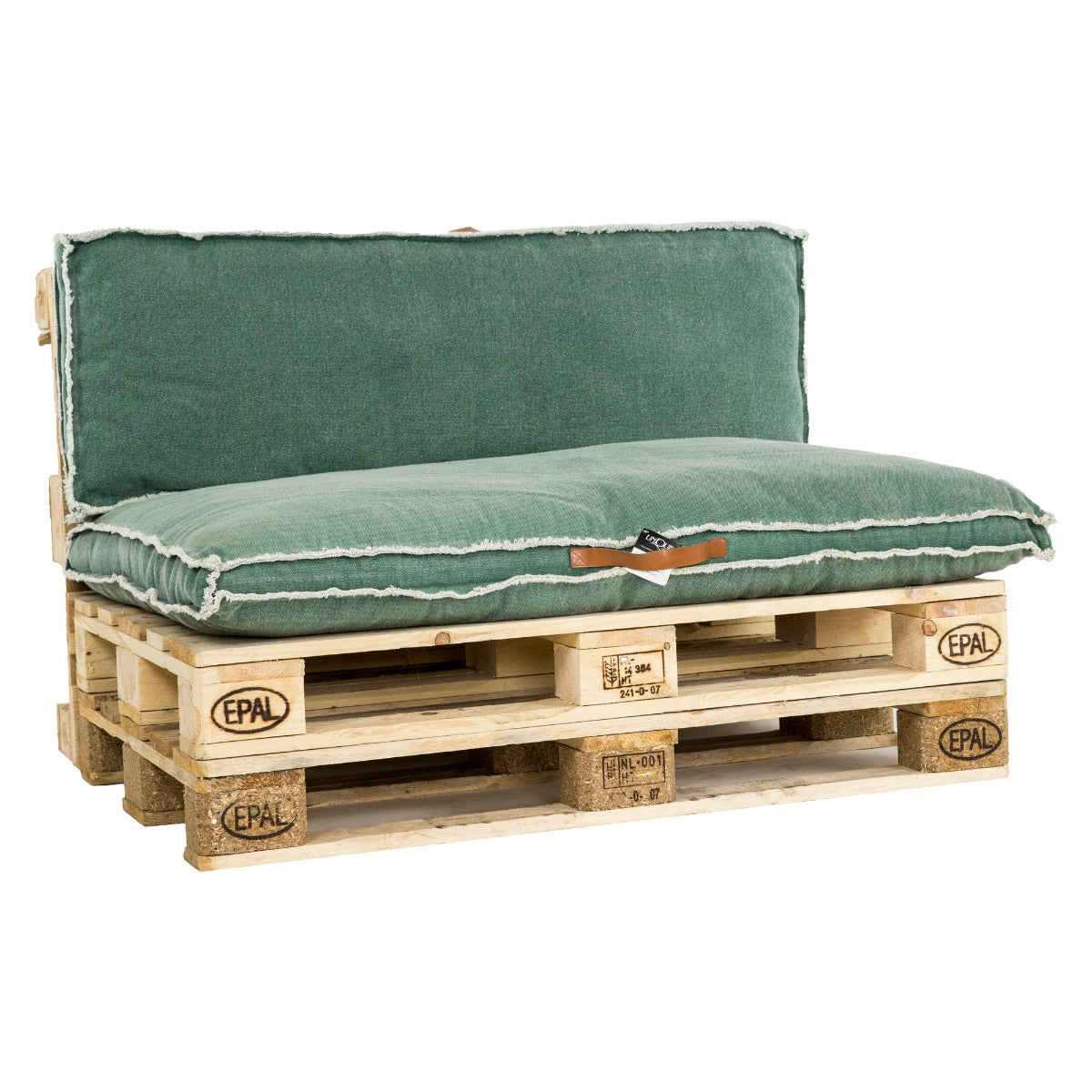 Unique Living Palletkussenset Manouk Haag Groen - 2 delig