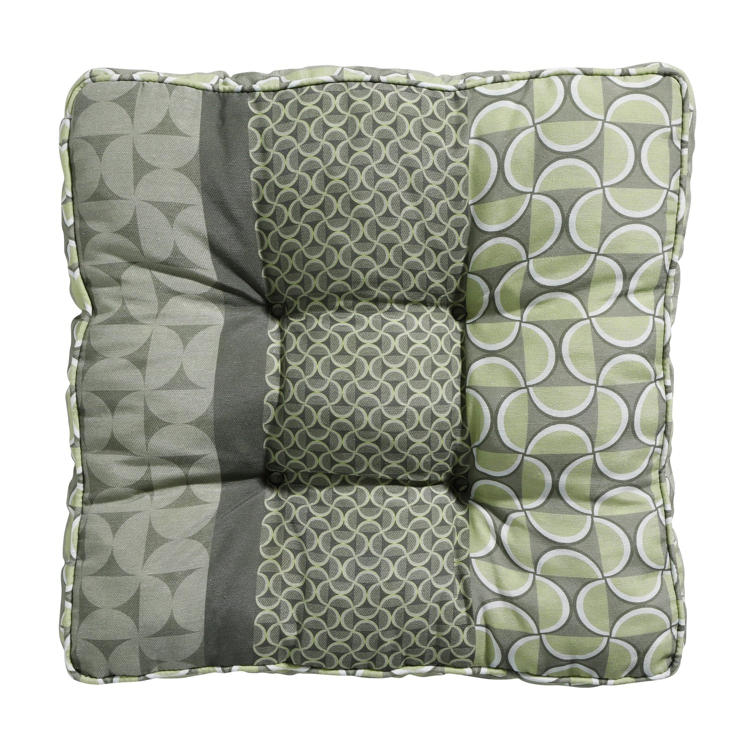 Madison Florance Zitkussen - Pasa Green - 47x47 - Groen