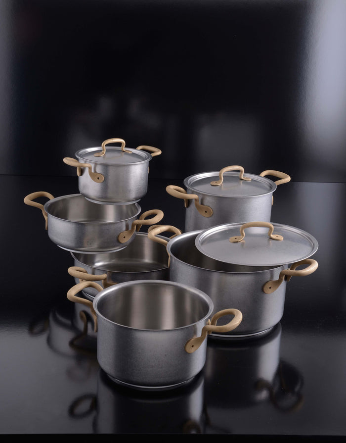 Kookpan Vintage extra hoog 20 cm - Sambonet