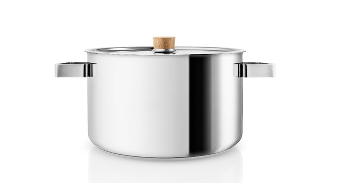 Nordic Kitchen Kookpan - Ø 25.5 cm - 6 liter - Bruin - Eva Solo