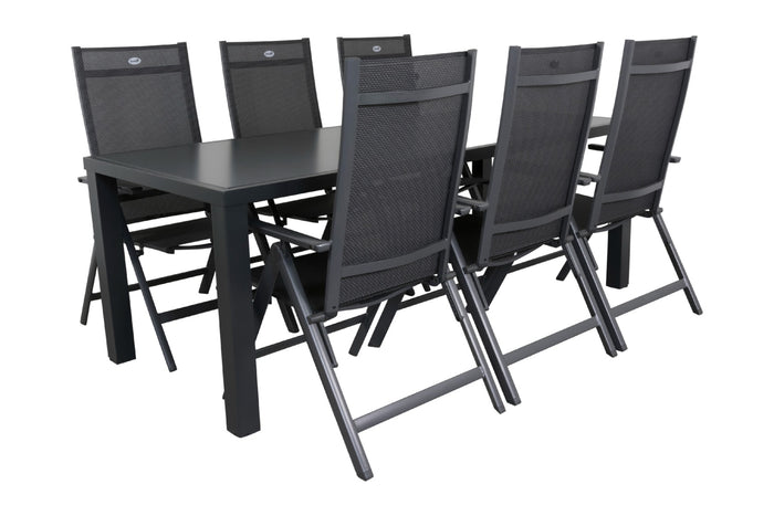 Hartman Aruba|Alma 210 cm. tuinset - 7-delig verstelbaar