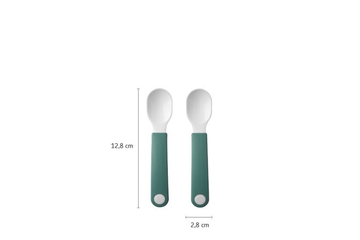 Oefenlepel Mepal Mio set van 2 - deep turquoise