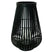 Collection Bamboe windlicht 36 zwart
