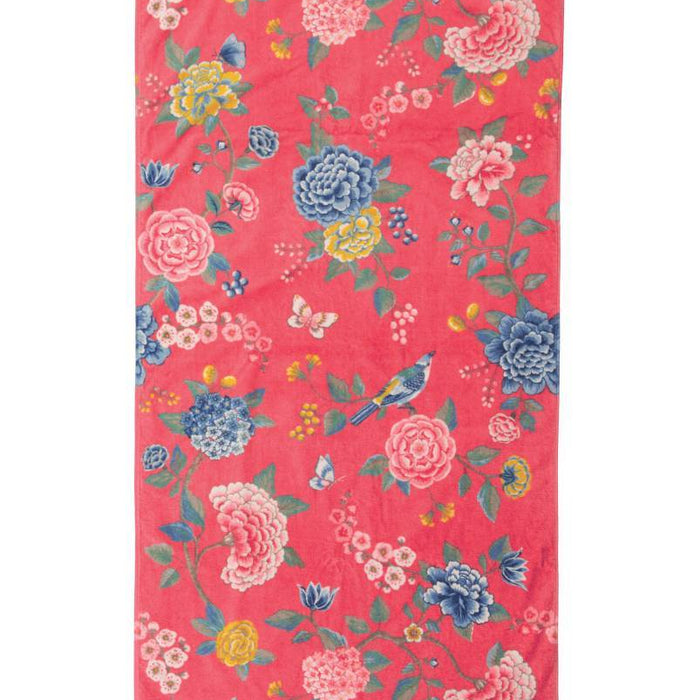 Pip Studio Good Evening Handdoek 70 x 140 cm - Koraal