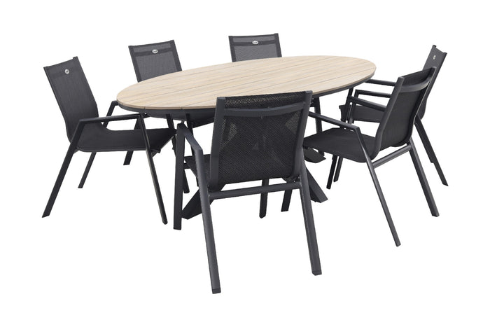 Taste Belmond | GI Edison 220x115 cm. - ovale tuinset