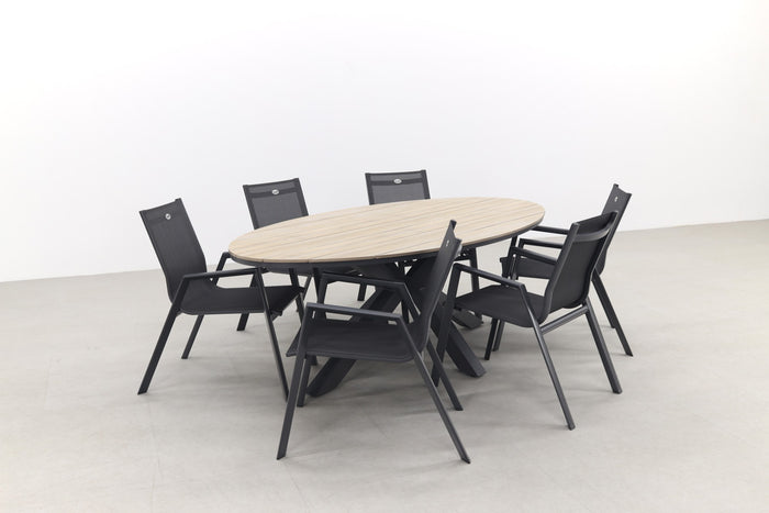 Taste Belmond | GI Edison 220x115 cm. - ovale tuinset