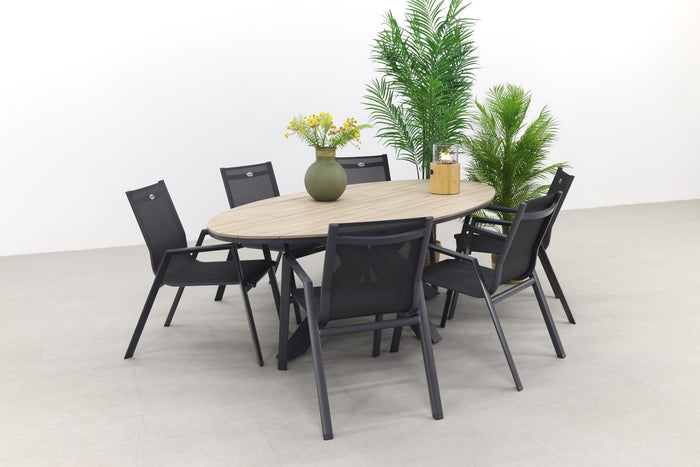 Taste Belmond | GI Edison 220x115 cm. - ovale tuinset