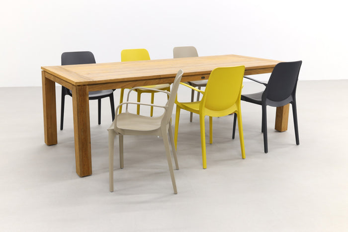 VDG Rome brown|Scab Ginevra multicolor 240 cm. tuinset -7-delig