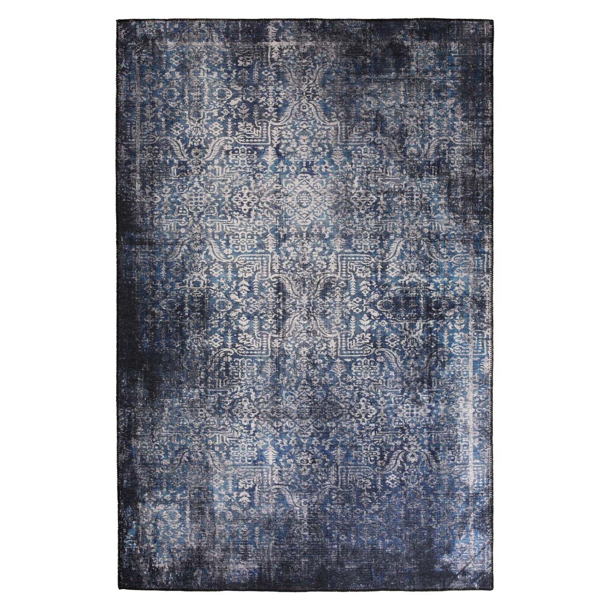 Heritaged Vintage vloerkleed - Fade Stellar blauw|zilver - 140x200 cm