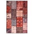Heritaged Patchwork vloerkleed - Fade No.1 rood|multi - 140x200 cm
