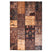 Heritaged Patchwork vloerkleed - Fade No.1 goud|bruin - 76x150 cm
