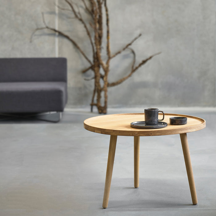 Villa Collection Bodo Salontafel Ø 70,5 cm - Eiken