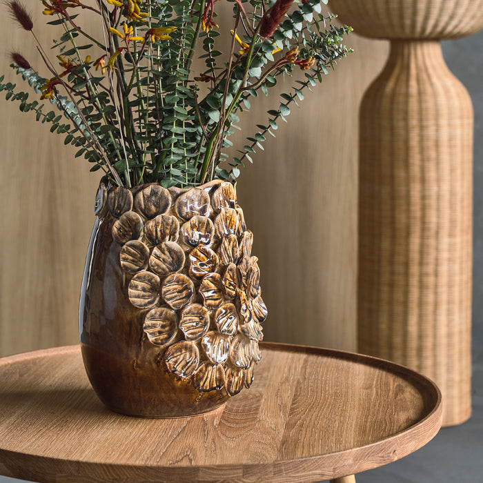 Villa Collection Bodo Salontafel Ø 70,5 cm - Eiken