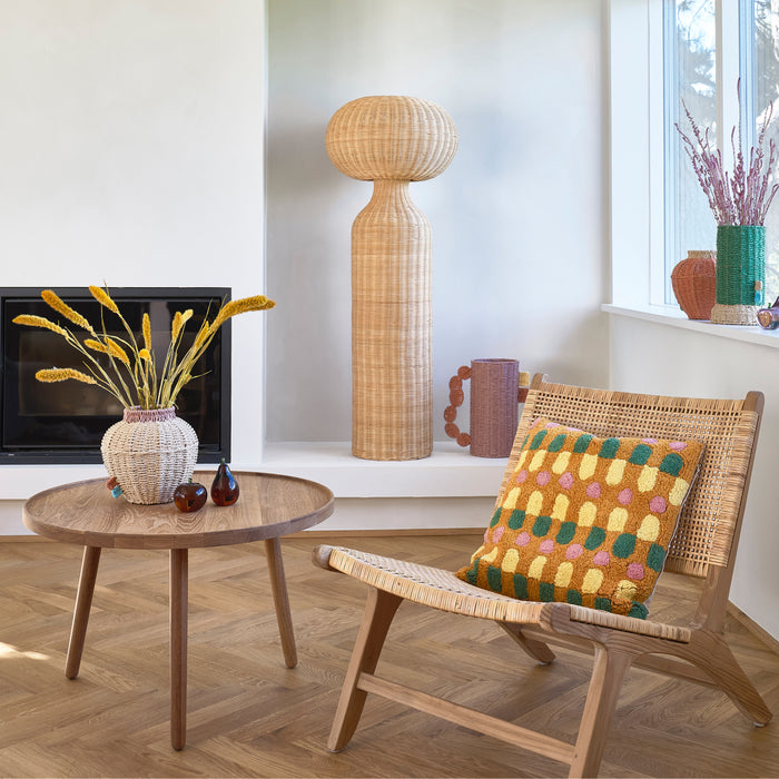 Villa Collection Vinka Vloerlamp - Naturel