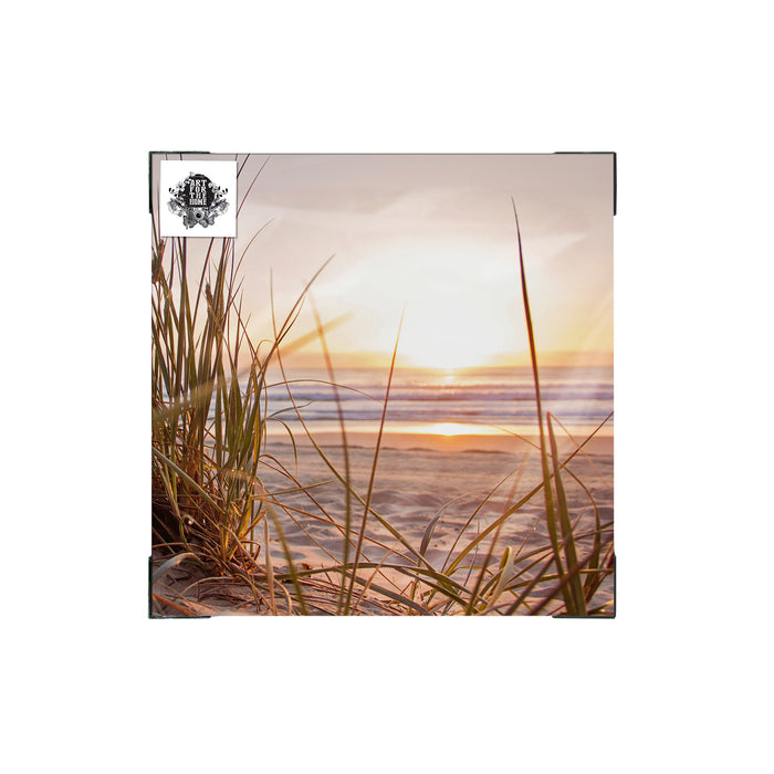 Art for the Home Zonsondergang Duinen Buitencanvas 50x50 cm