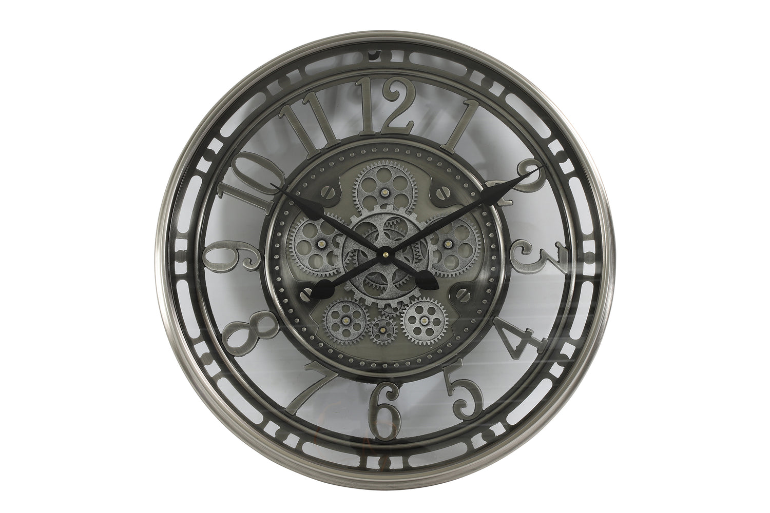 Countryfield Wandklok ro Norris S zilver