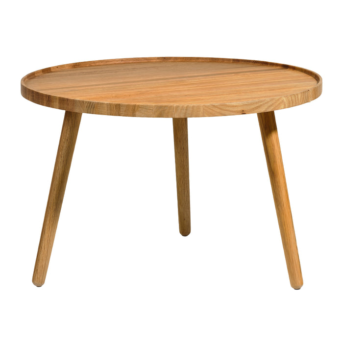 Villa Collection Bodo Salontafel Ø 70,5 cm - Eiken