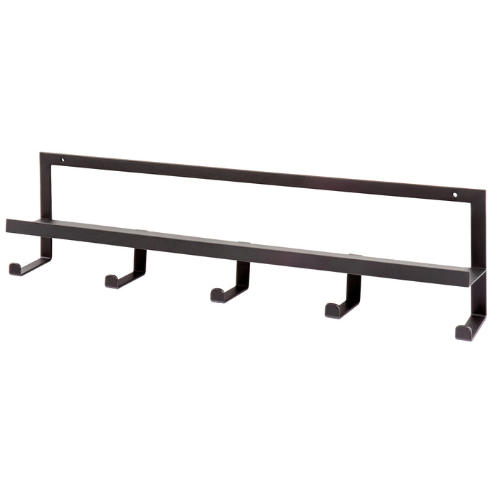 WOOOD Quinn Kapstok 5 Haken Metaal Zwart