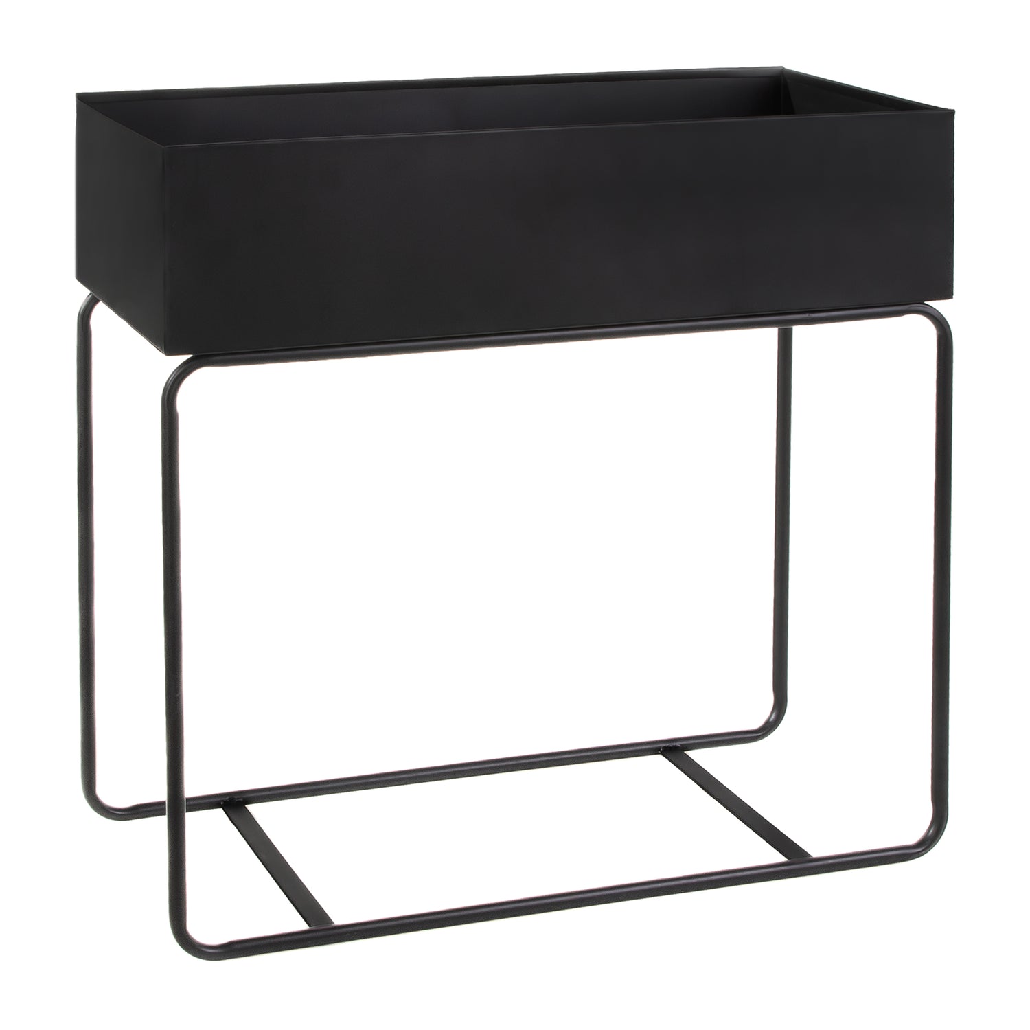 QUVIO planten tafel | planten bak - Zwart