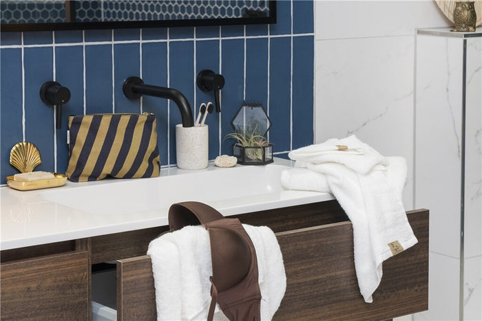 Dindi Home - Badlaken Soft Beauty Uni -  - Wit