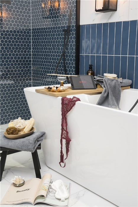 Dindi Home - Badlaken Soft Beauty Uni -  - Blauw | Grijs