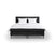 Beter Bed box Oxford met gestoffeerd matras - 180x200 cm - zwart
