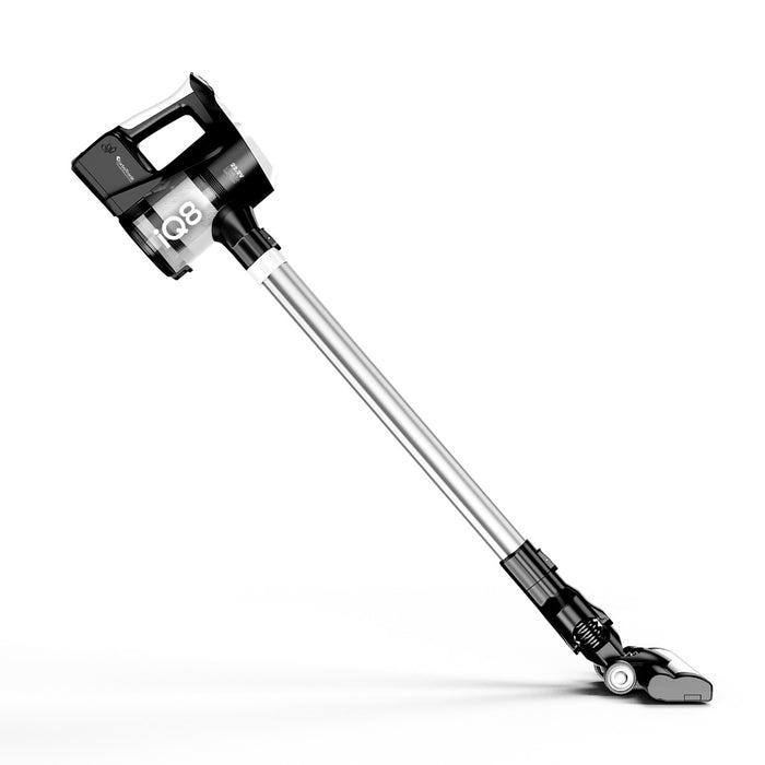 TurboTronic IQ8 Draadloze steelstofzuiger met accessoires - Zwart