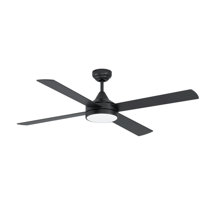 EGLO Trinidad Plafondlamp met ventilator - 122cm  - Zwart - Dimbaar